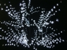 Дерево с прозрачными цветками (SAKURA, белый+белые вспышки 100LED), H-2,4м, IP44 с трансформатором 2