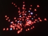 Дерево с прозрачными цветками (SAKURA, красный+белые вспышки 24LED), H-1,5м, IP44 с трансформатором