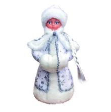 Кукла под елку Снегурочка Белая в упаковке СН-02