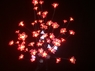 Дерево с прозрачными цветками (SAKURA, красный+белые вспышки12LED) H-0,9м, IP44 с трансформатором 24