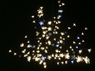 Дерево с прозрачными цветками (SAKURA, теплый белый+белые вспышки 24LED), H-1,5м, IP44 с трансформат